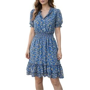 Forever 21 Floral Dress –‎ Size Large – Like New